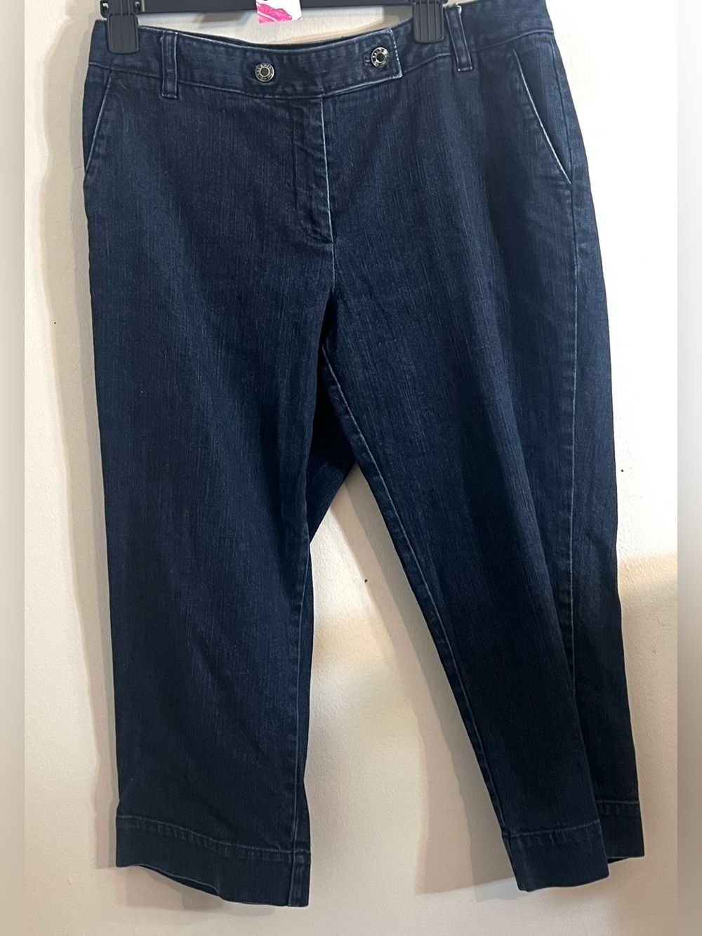 Talbots Dark Blue Cropped Ankle Jeans
